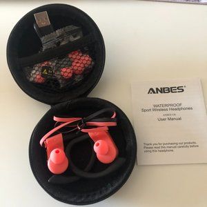 Anbes Bluetooth Sports Headphones